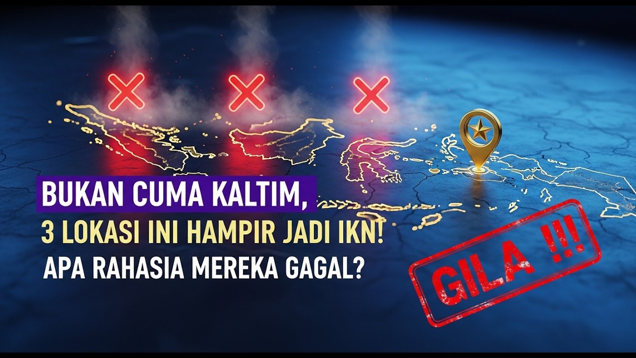 Bongkar Daftar GAGAL! Kenapa Kaltim Tiba-Tiba Dipilih? Ini Alasan Pesaing IKN DITOLAK Mentah-Mentah