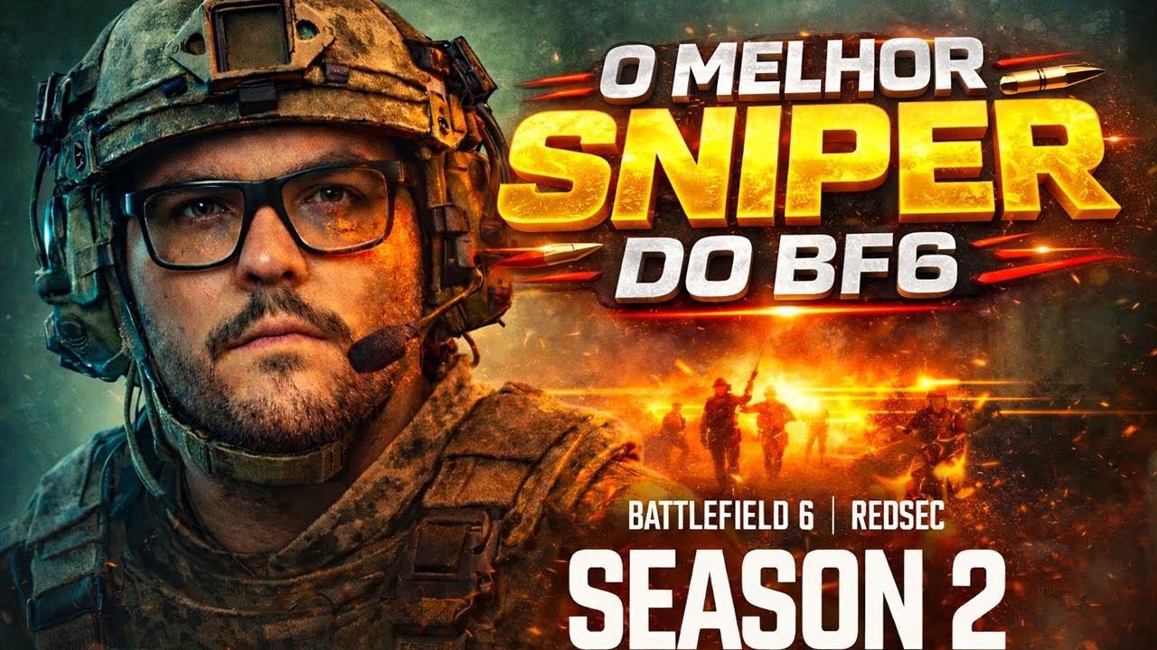 O MELHOR SNIPER DO BATTLEFIELD 6 REDSEC. SUBATHON?  !PIX !MEMBRO