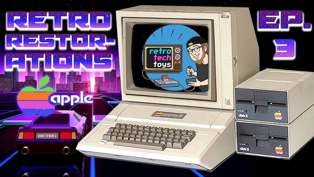 Retro Restorations Ep. 3: Restoring & Checking Out A Faulty Apple IIe