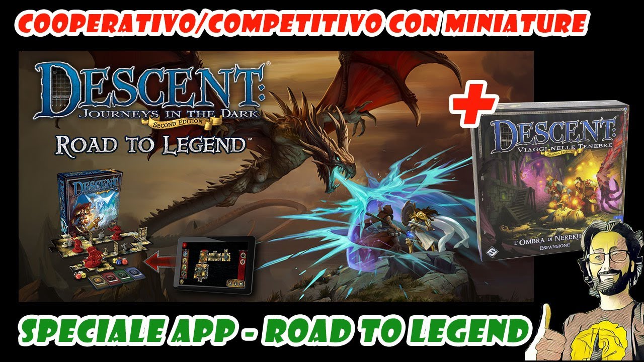 Descent: Viaggi nelle tenebre - Speciale App Road to Legend