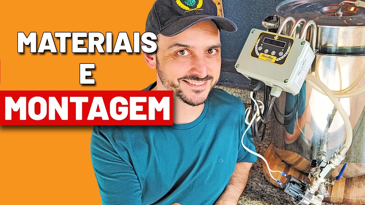 Panela Cervejeira Automatizada - Montagem Single Vessel Caseira Lista de Materiais | Faça Você Mesmo