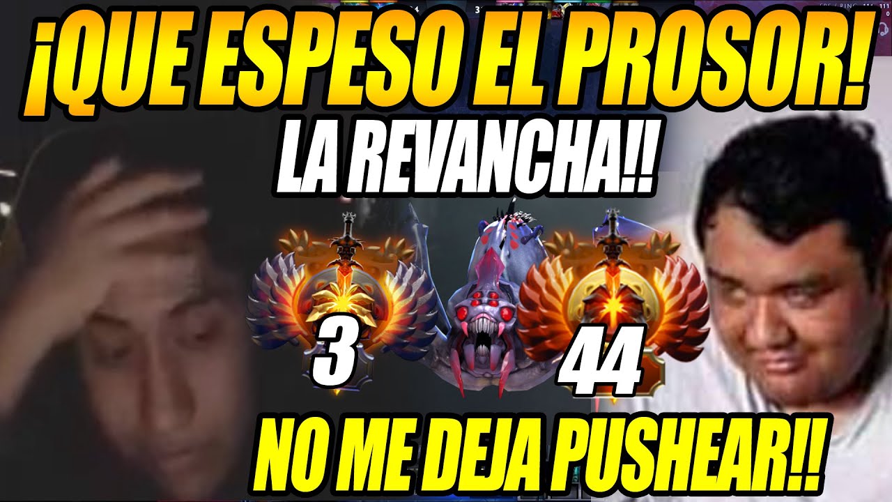 QUE ESPESO EL PROSOR!! WISPER SE DA SU REVANCHA CON SMASH QUE NO LO DEJA PUSHEAR CON SU BROOD