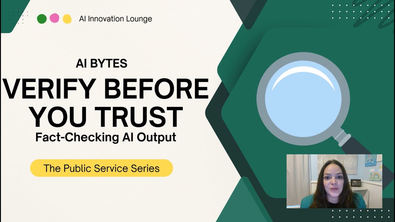 How to fact-check AI outputs