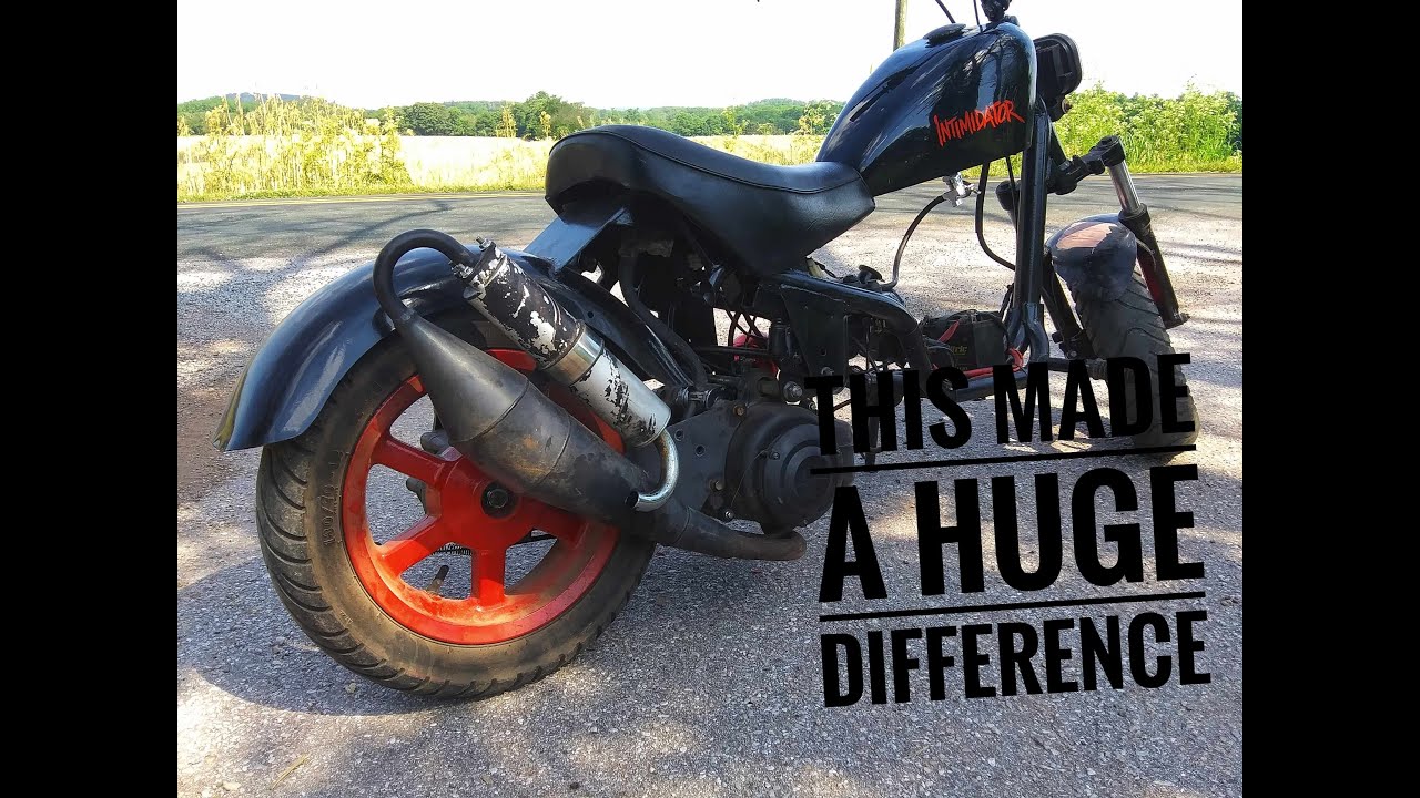 This PERFORMANCE PIPE made an INSANE difference( custom bobber)