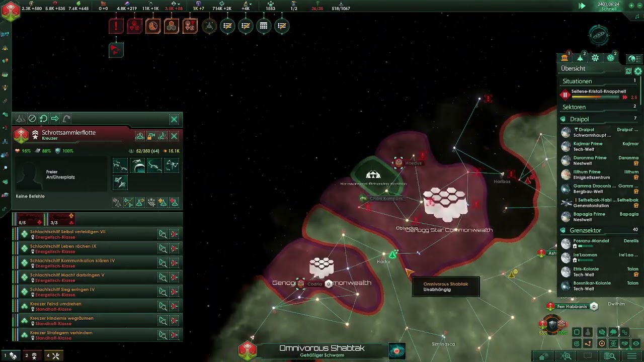 Stellaris # 3.1 Schwarm Mega Livestream (Part 2/2)