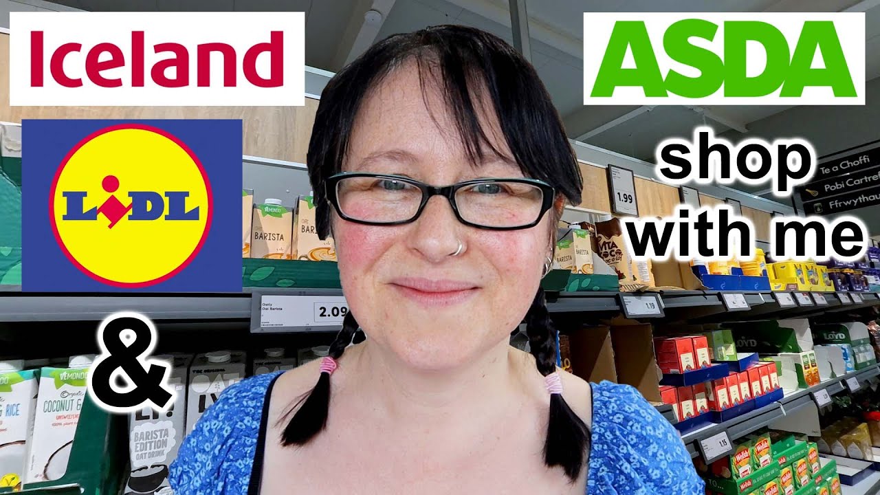 ICELAND, LIDL & ASDA | shop with me