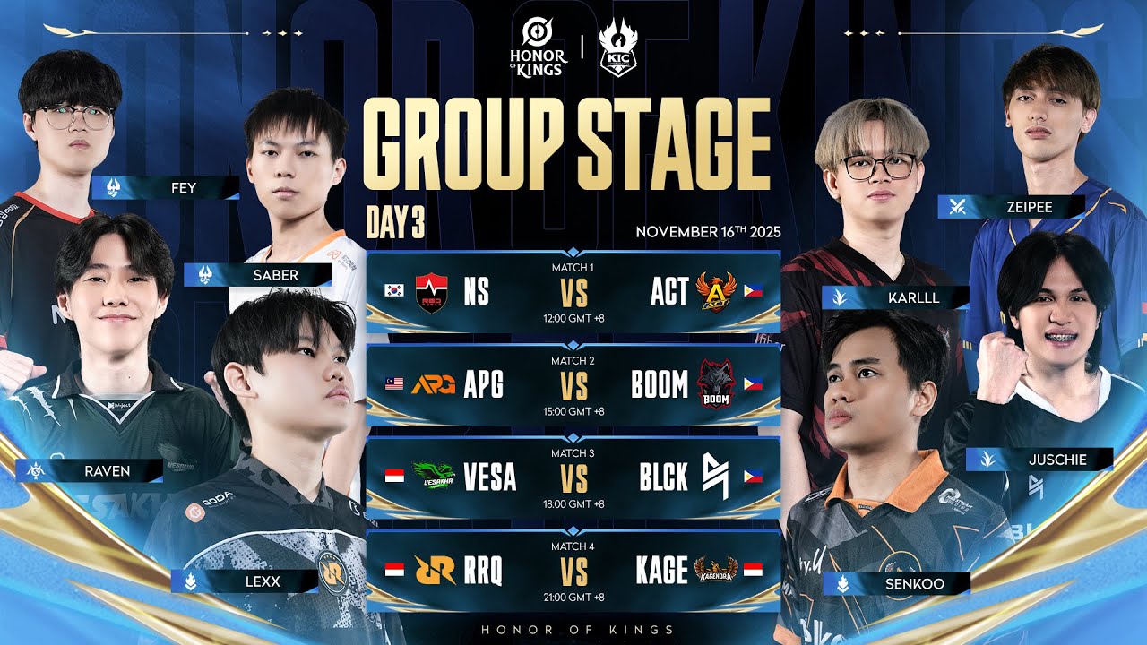 [EN] KIC2025 | Group Stage Day 3