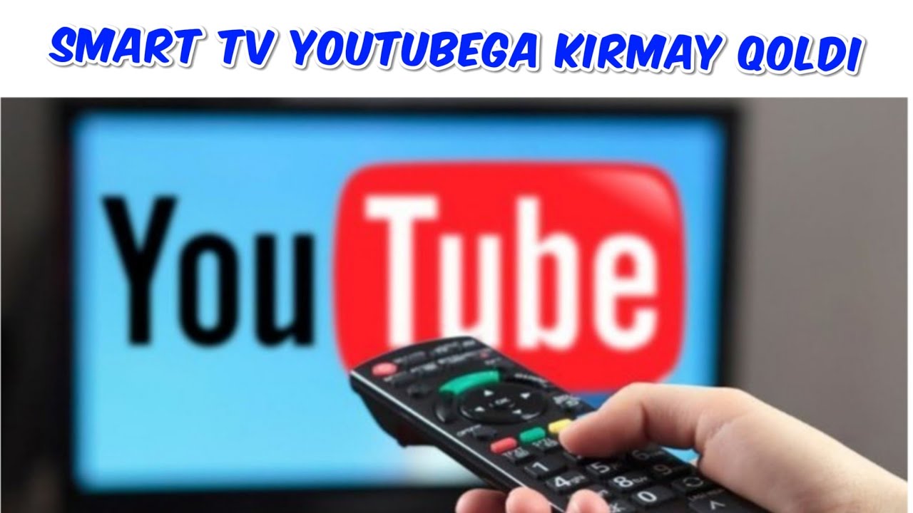 Смарт Тв лар Учун YOUTUBE Тармоғини Созлаш Smart Tv YouTube ga Kirmay Qoldi
