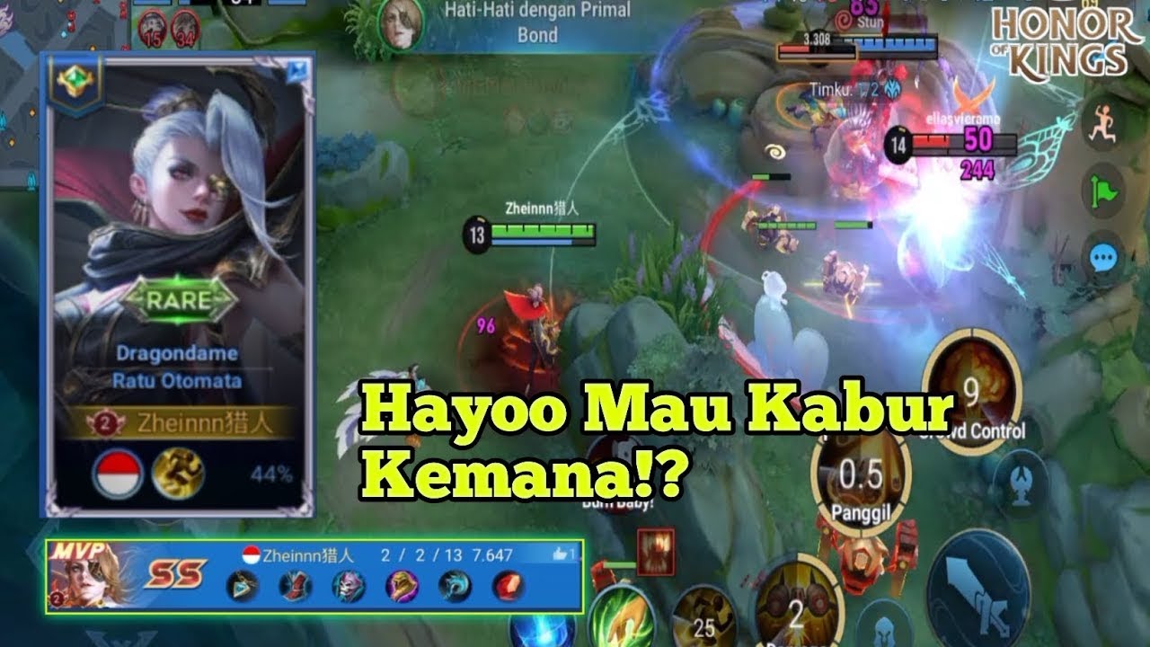 Honor of Kings (Milady) Hayoo Mau Kabur Kemana!? Udah Ke Kunci Jalanmu 😎