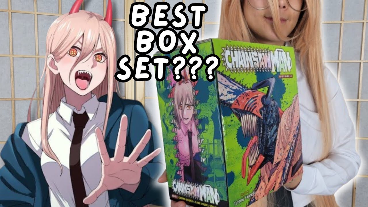 Chainsaw Man Manga Box Set Volumes 1-11 Unboxing
