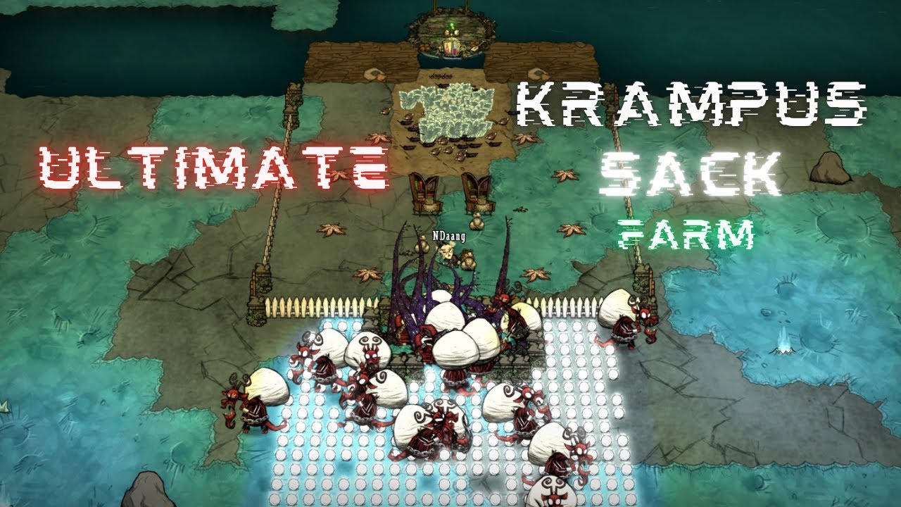 Ultimate Krampus Sack Farm 2024 - Expensive & Tricky Setup as Wickerbottom