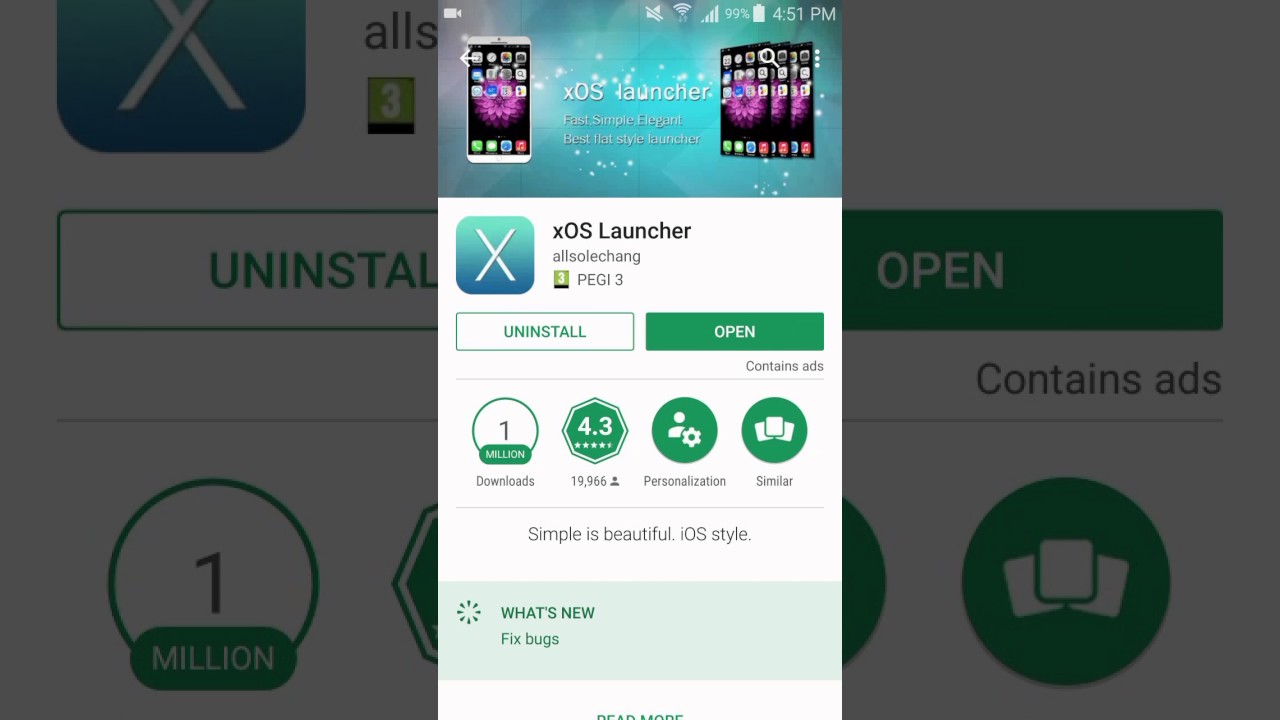 xOS Launcher for Android - A Complete Video Review