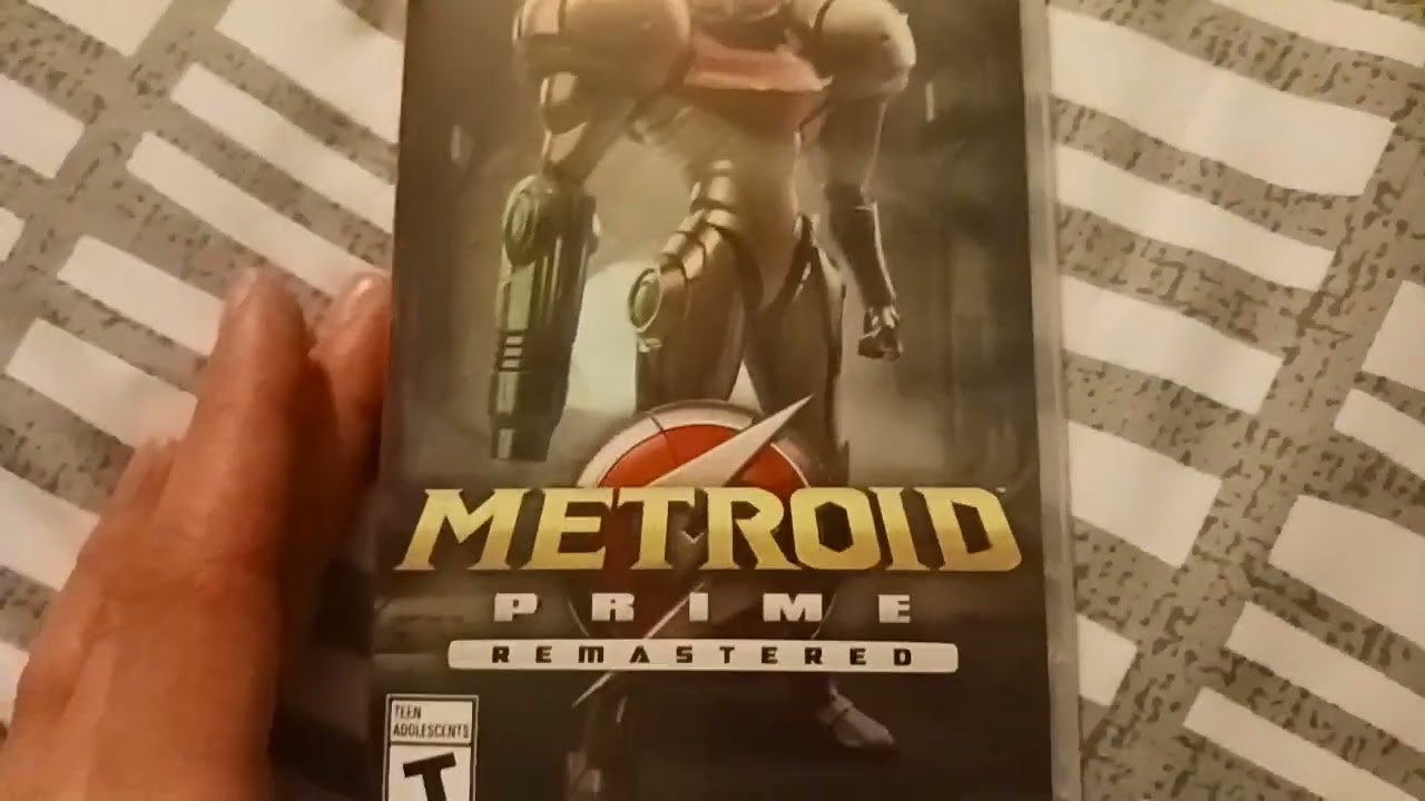 Metroid Prime Remastered unboxing