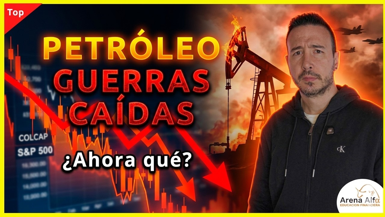PETR&Oacute;LEO SE DISPARA por GUERRA en IR&Aacute;N | Caen Bolsas (Colombia, USA) &iquest;Qu&eacute; comprar ahora?