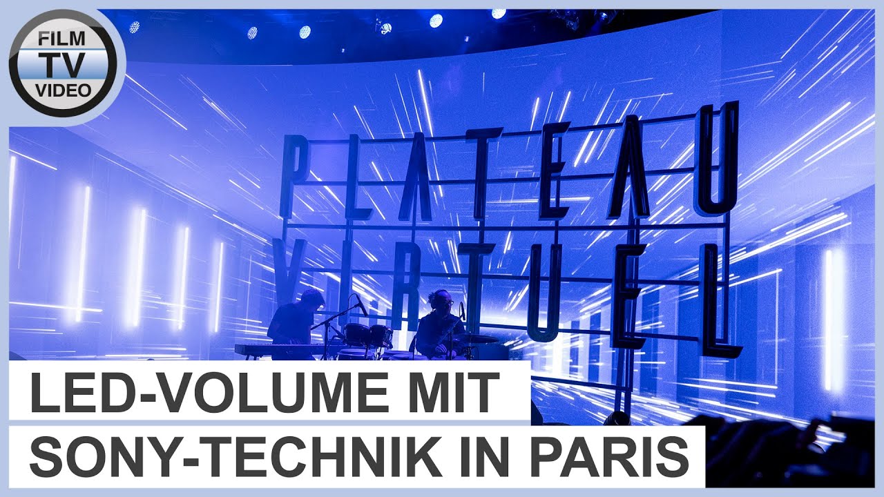 LED-Volume Plateau Virtuel in Paris