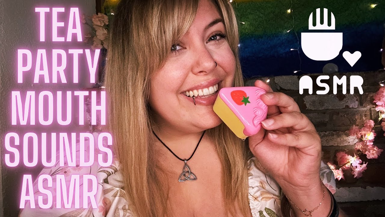 ✨ASMR Mouth Sounds & Tea Party✨ Come Play and Relax with Me🫖❤️