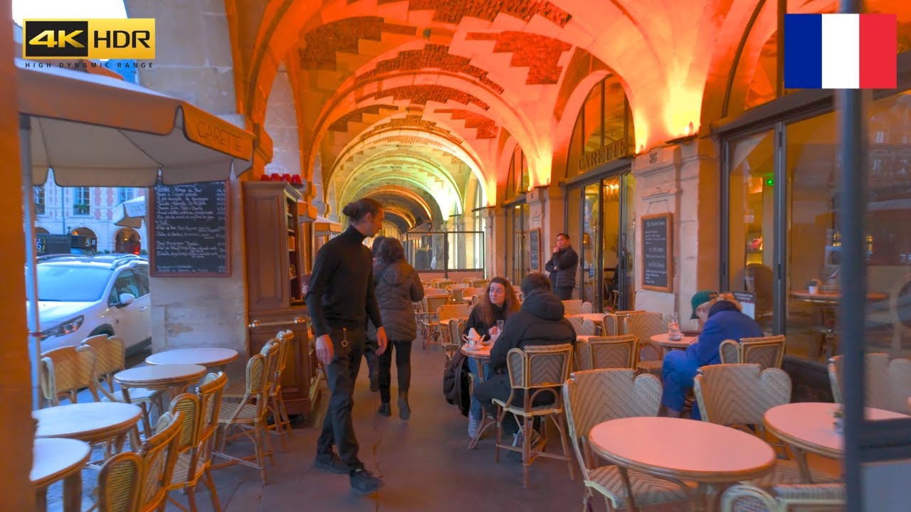Paris Walking 🇫🇷 4th Arrondissement & Le Marais 4K HDR