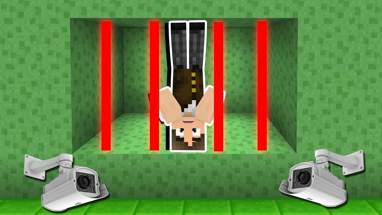 Minecraft: EU FUI PRESO NA PRISÃO MAIS MALUCA DO MUNDO!!!