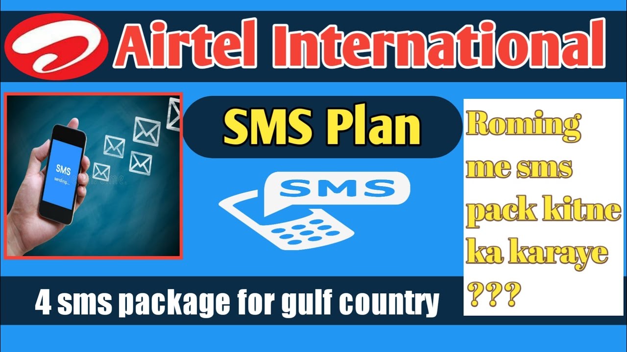 airtel international sms pack|airtel roming sms plan|airtel roming sms ke liye kitna ka richarge kre