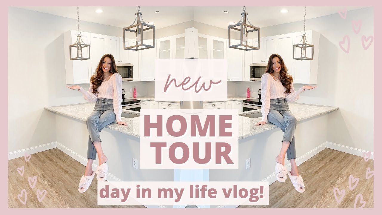 EMPTY HOME TOUR!! organize with me + update vlog!