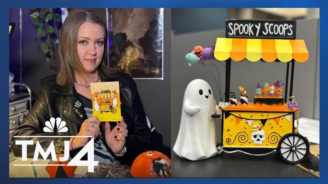 Wisconsin artist fights major retailer over 'Spooky Scoops' Halloween design
