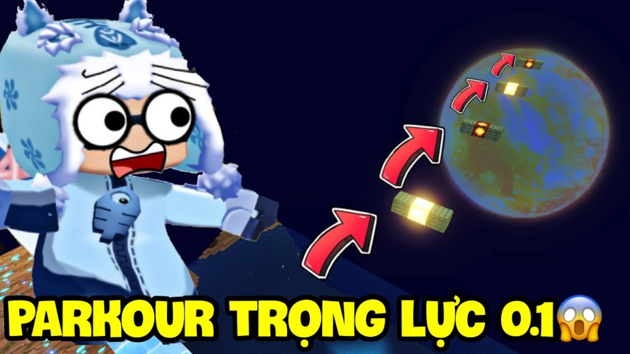 THỬ THÁCH PARKOUR TRỌNG LỰC 0.1 MEOWPEO TẬP DƯỠNG SINH TRONG PARKOUR MINI WORLD