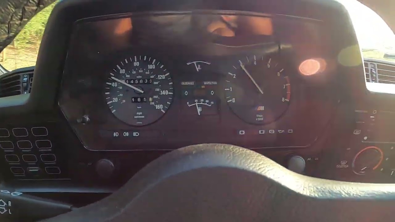 1985 BMW M635 M88 E24 - Drive Video