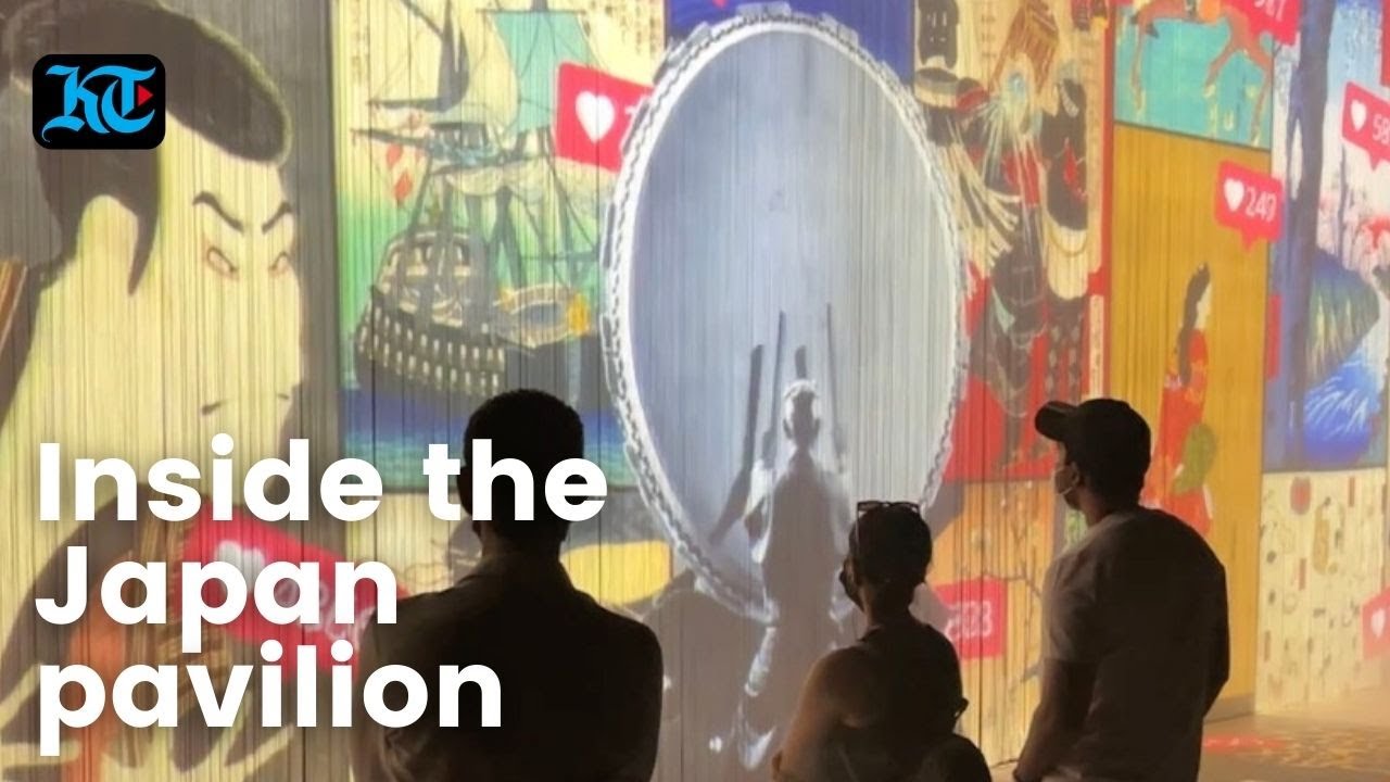 Inside the Japanese Pavilion at Expo 2020