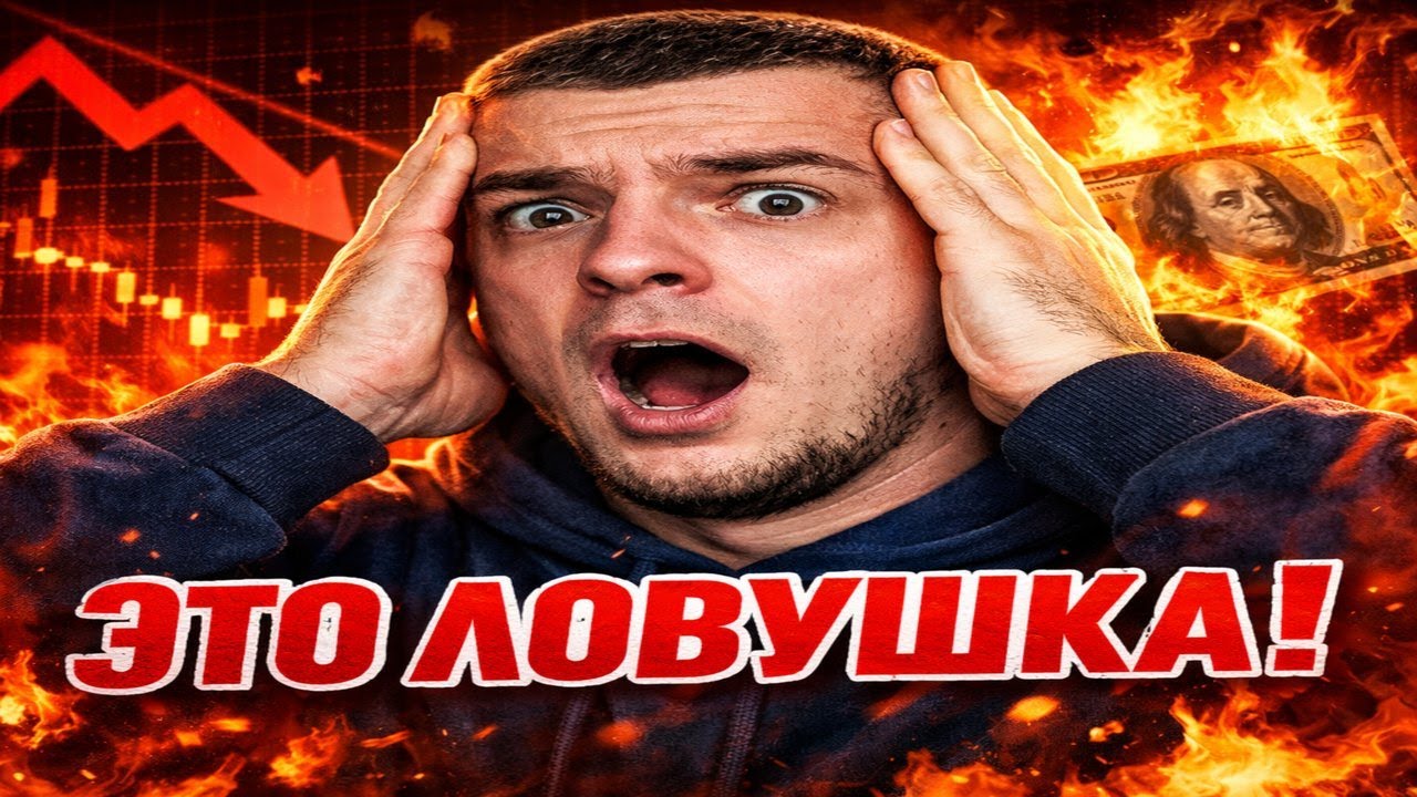 БИТКОИН: ЭТО ЛОВУШКА! ФРС готовит ОБВАЛ рынка? ⚠️ Срочный разбор