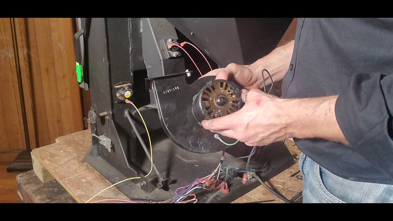 Stove Distribution Fan, Convection Blower Cleaning & Replacement