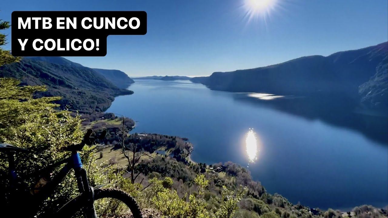 Reconociendo pistas de downhill en Cunco y Colico!