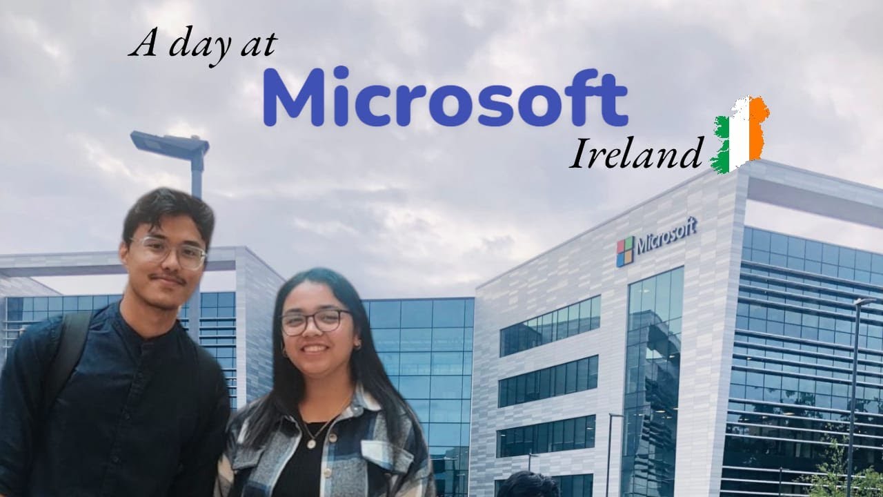 A day at @Microsoft Ireland|| Student Innovation Challenge Hackathon || AN Diaries || Vlog 9
