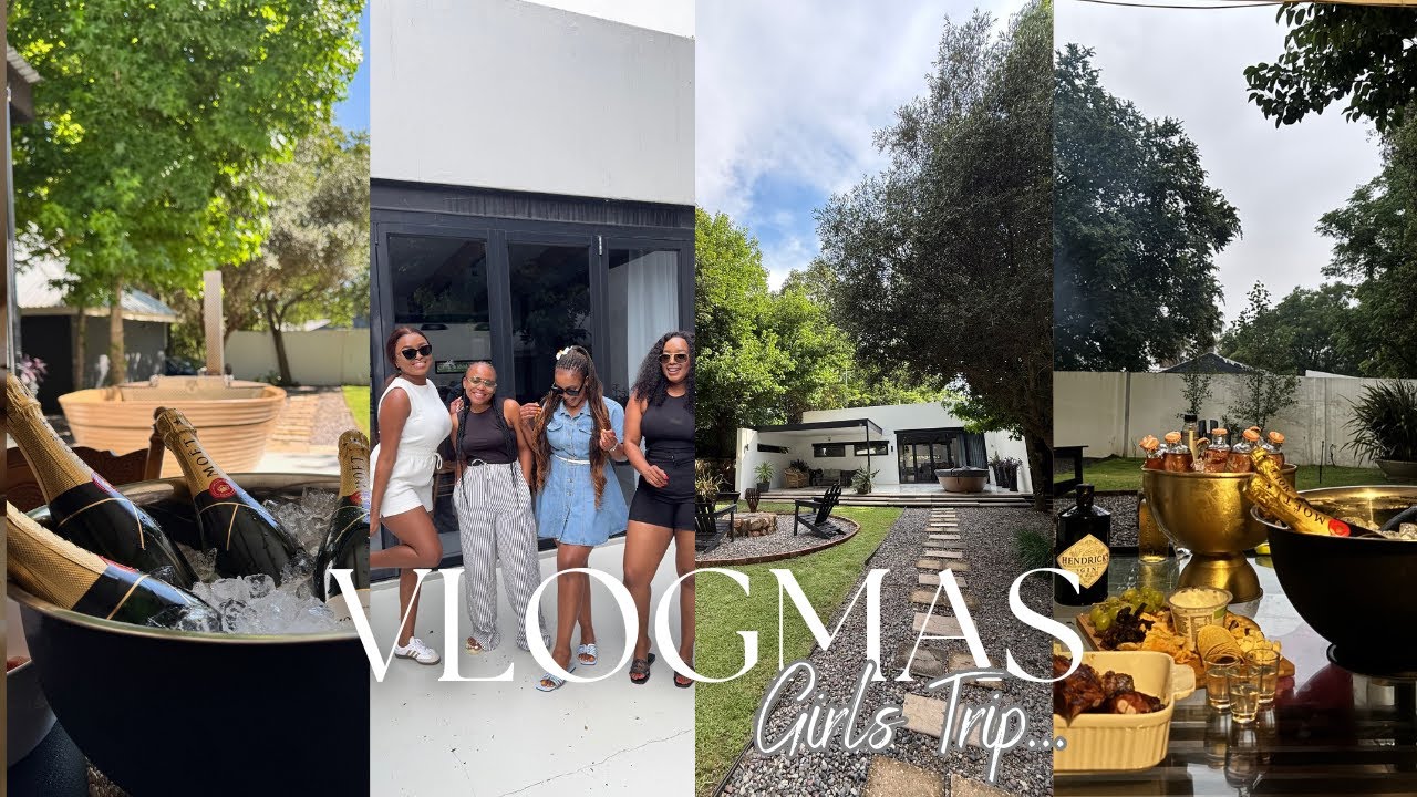 VLOGMAS | GIRLS TRIP | We finally made it out of the group chat | Girls Trip Vlog | Weekend Escape