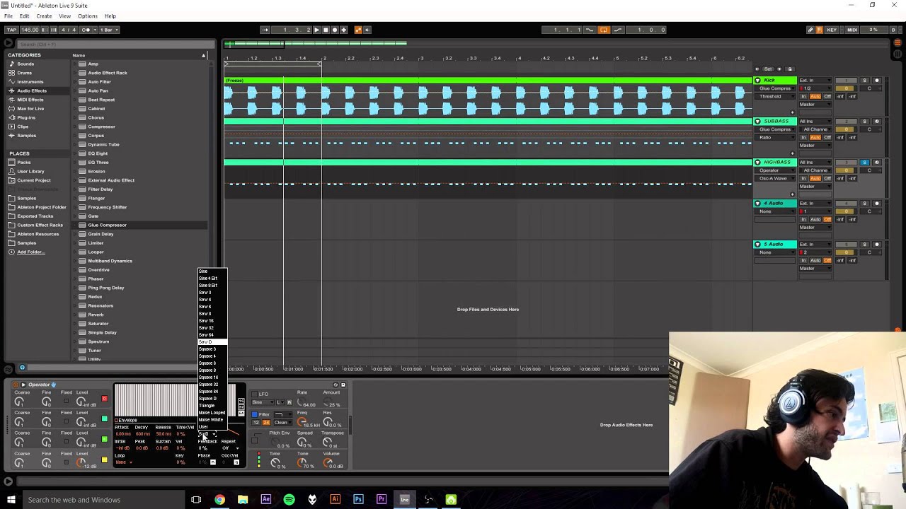 Psytrance Kick & Bassline for Beginners - Ableton Live Tutorial