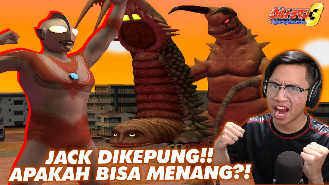 ULTRAMAN JACK DIKEPUNG DUA MONSTER! GUDON & TWINTAIL! APAKAH BISA MENANG?! [Ultraman FE3 #18]