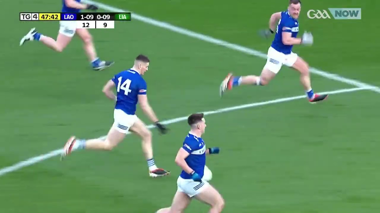 #GAANOW Laois v Leitrim - Allianz Football League Division 4 Final Highlights