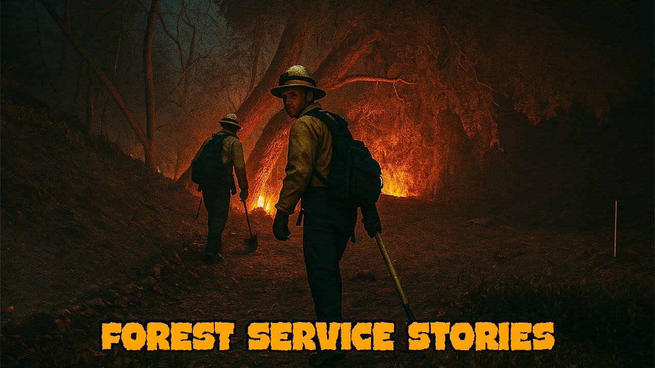 6 SCARY Forest Service Stories Told Inside A Cozy Watchtower | Rain & Haunting Ambience