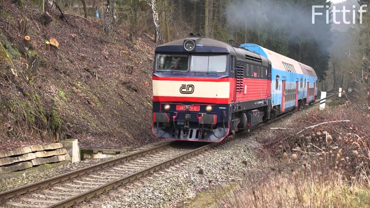 Ukončení pravidelného provozu lokomotiv řady 749 u ČD 14.12.2013