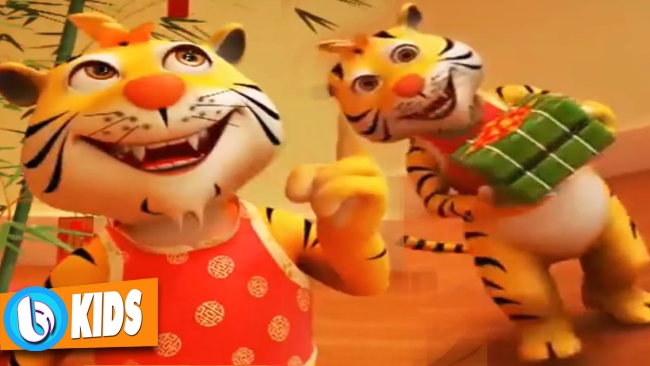 Xúc Xắc Xúc Xẻ, Chữ A ♫ Hổ Con Đón Tết ♫ NHẠC THIẾU NHI VUI NHỘN HAY NHẤT