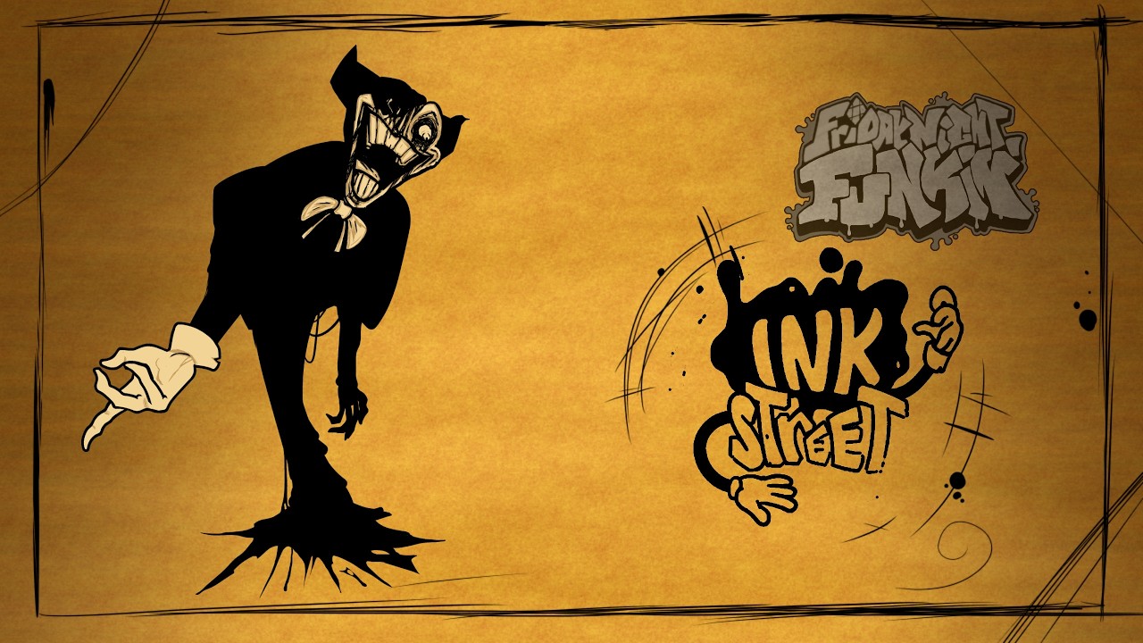 FNF: Ink Street | Part 1 (ALL SONGS AND DEATH SCREENS)