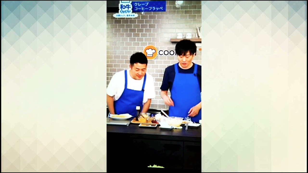 川西さんクレープに大興奮