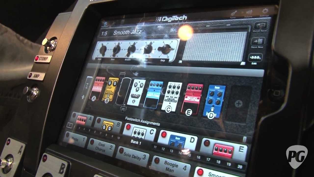 Summer NAMM '11 DigiTech   Whammy DT and iPB-10 Programmable Pedalboard Demos
