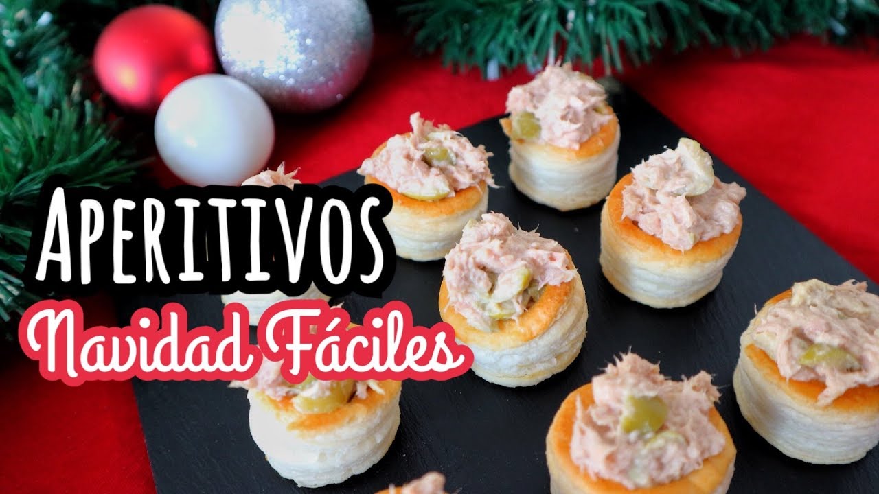 VOLOVANES RELLENOS | Aperitivos para Navidad Fáciles y Rápidos