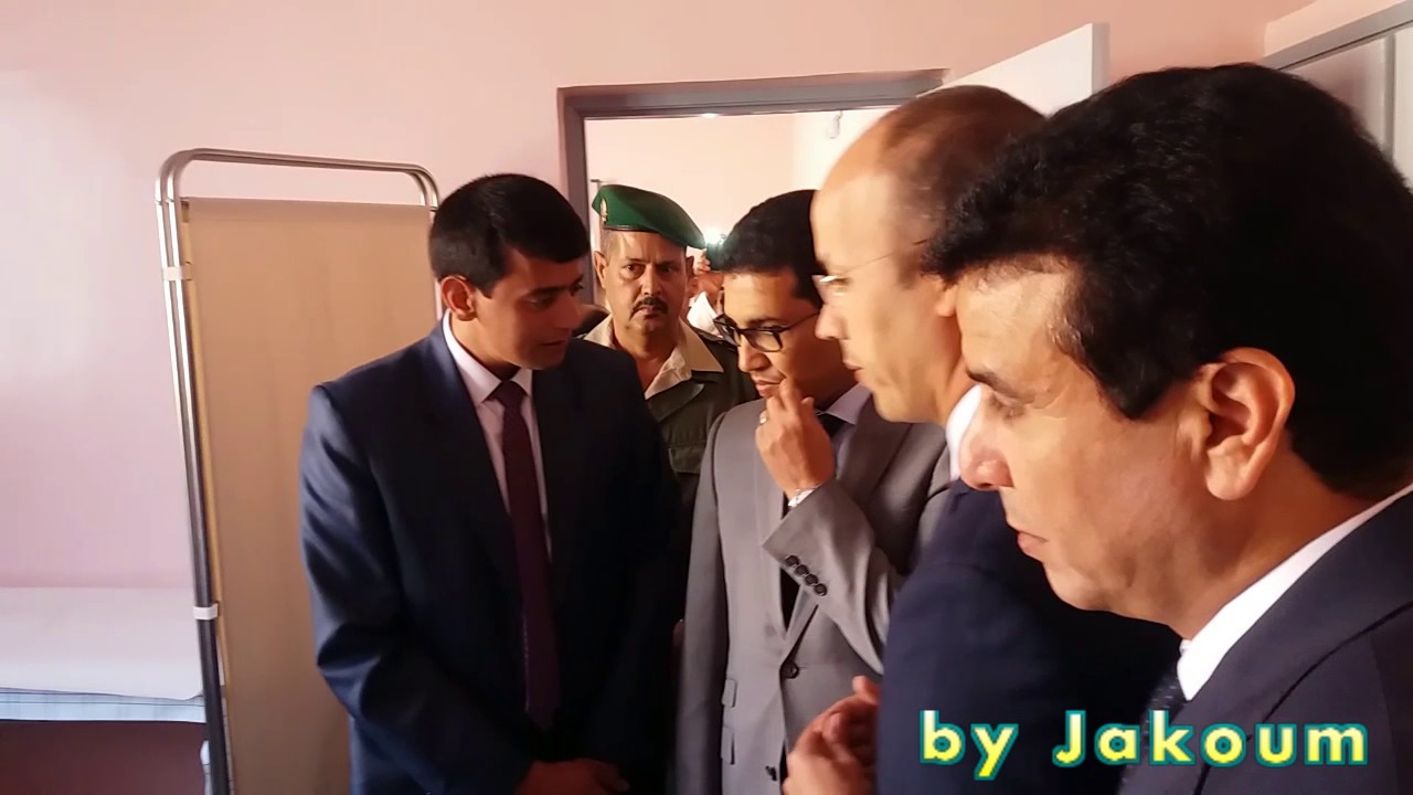 زيارة عامل سيدي افني لمركز جماعة سبت النابور 2016/11/16
