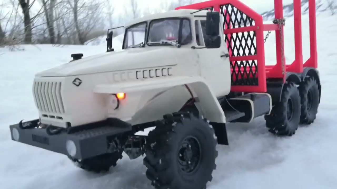 Урал 4320. RC  модель на больших колесах. King Kong Rc.