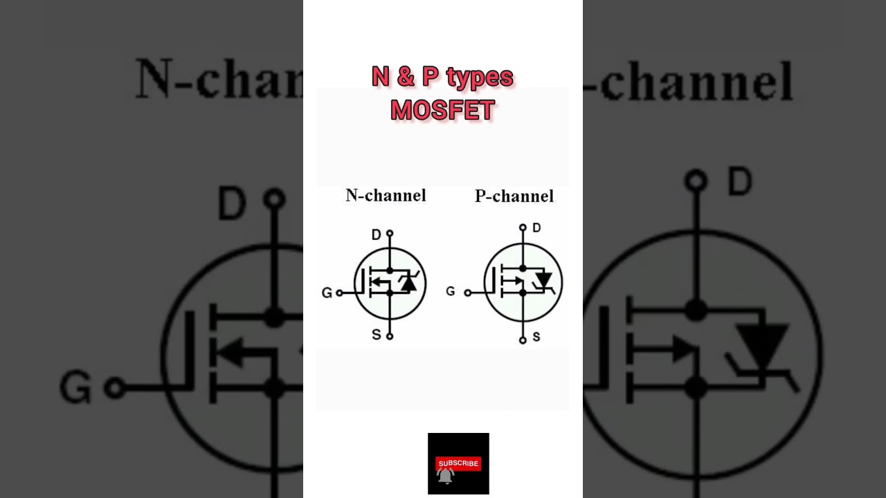 N & P channels MOSFET PINOUT 