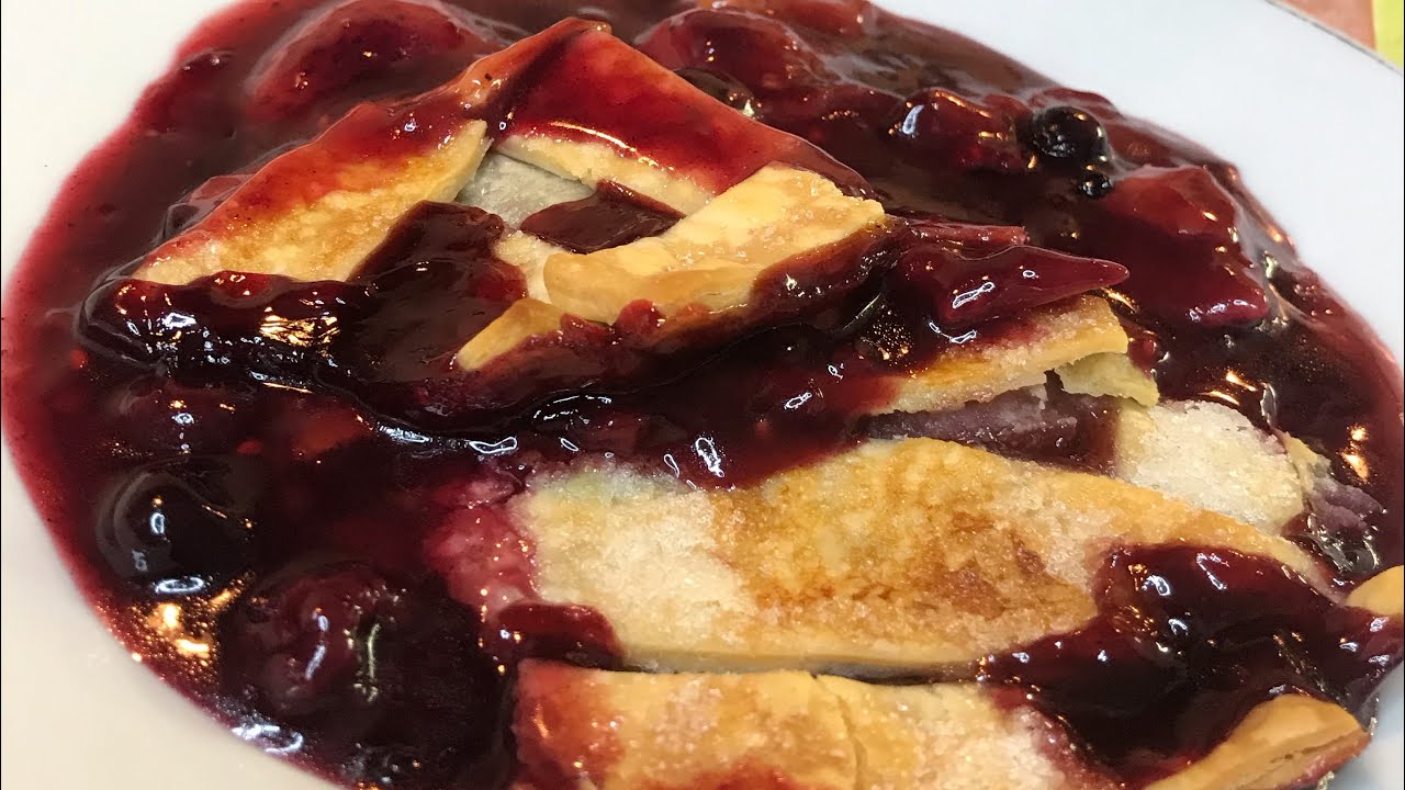 OLD SCHOOL MIXED BERRY COBBLER(BLUEBERRIES,BLACKBERRIES,STRAWBERRIES,RASPBERRIES)