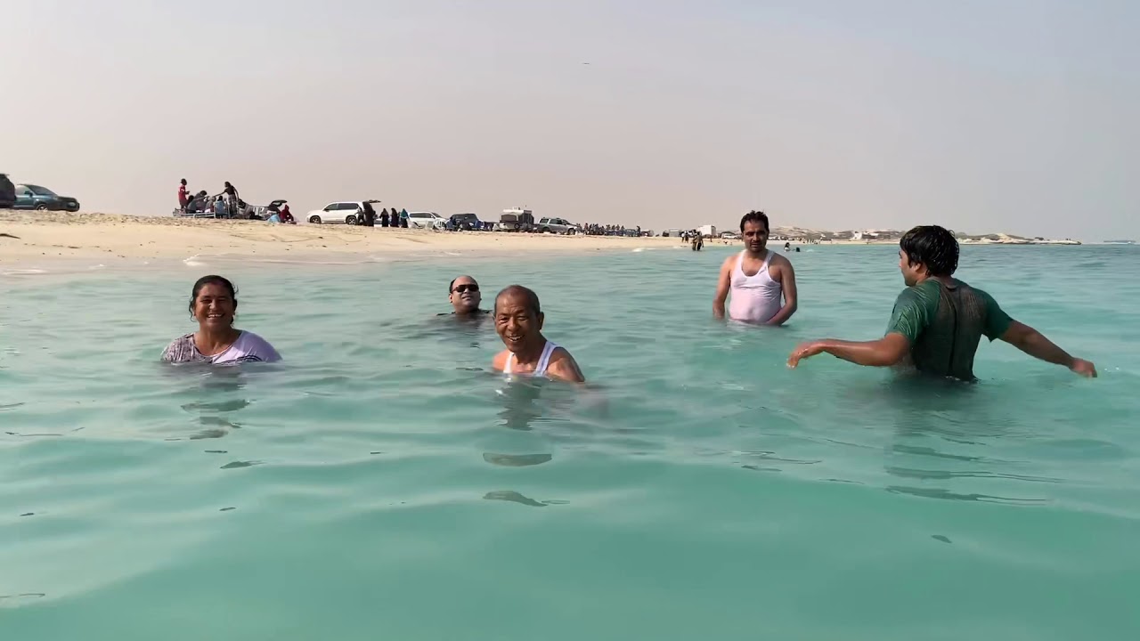 Fuwairit beach , Samal beach, Doha Qatar