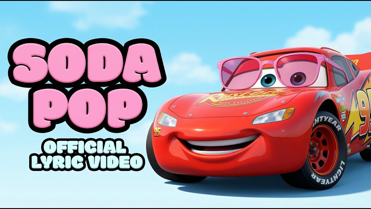 Soda Pop x Cars & Lightning Mcqueen (Official Music Video)