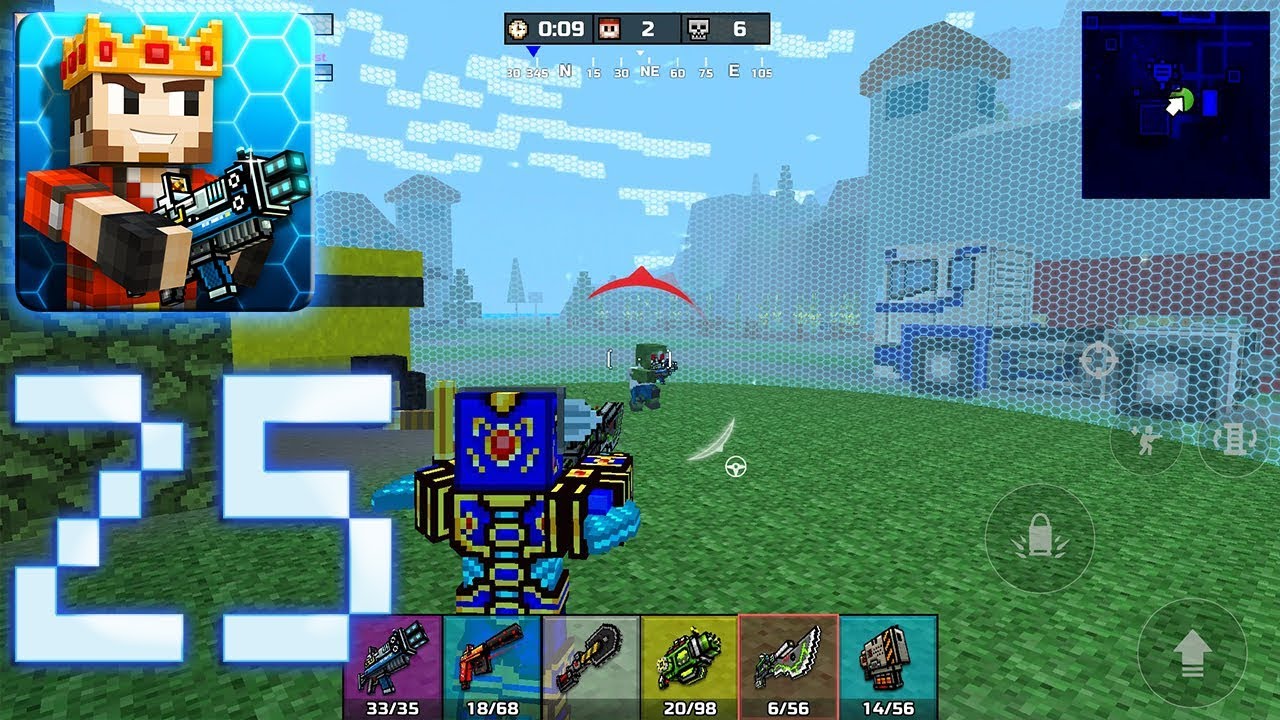 Pixel Gun 3D - Battle Royale Gameplay Part 25 - Epic Battle!